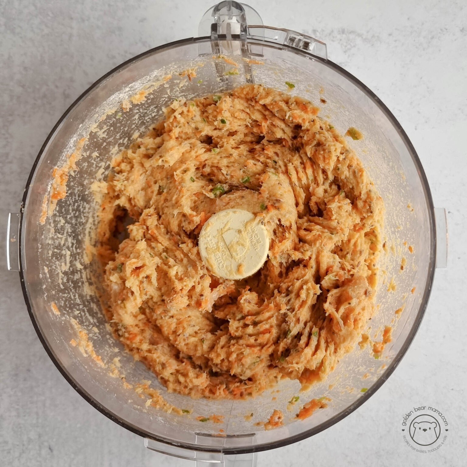 Easy Chicken Patties for Babies (with Veggie) Golden Bear Mama