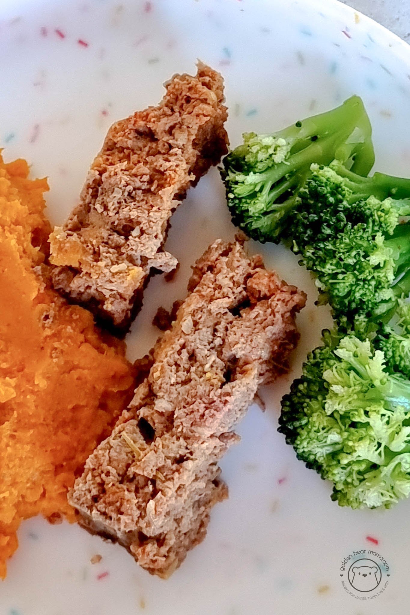 Easy Mini Meatloaves for Babies (with Oat Flour) Golden Bear Mama